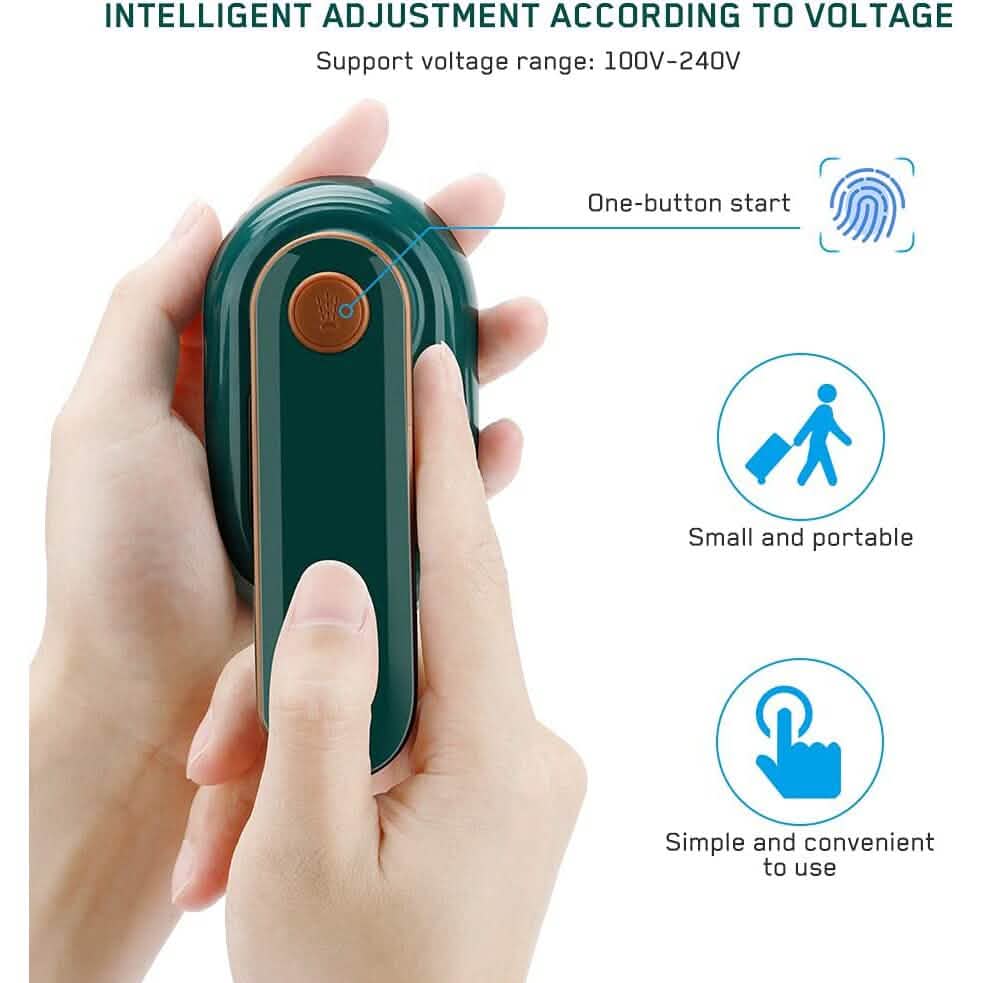 Avtoit | Portable Handheld Steam Iron - Non-Stick Ceramic Sole