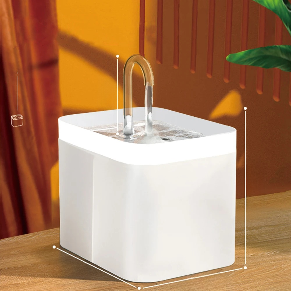Avtoit | Ultra-quiet Pet Water Fountain with Intelligent Filtration - 1.5 l Stainless Steel