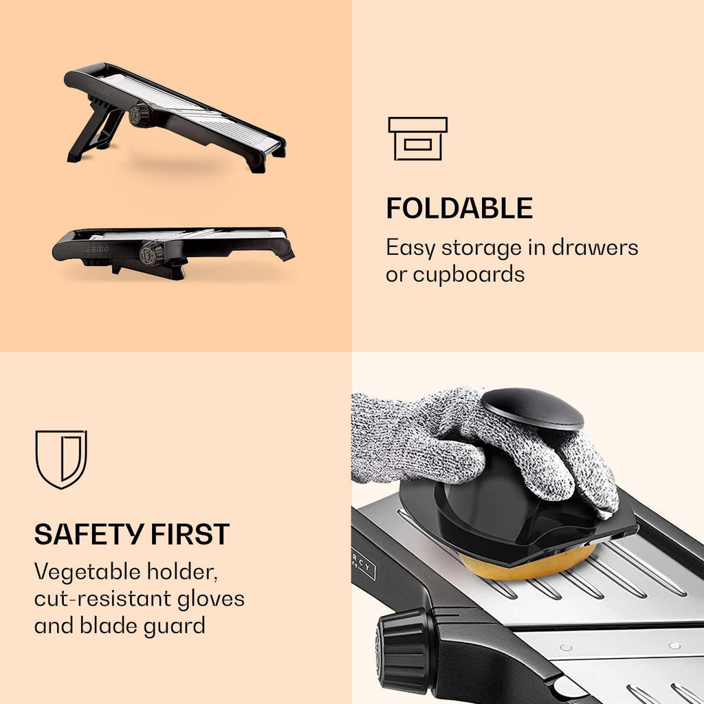 Avtoit | Premium food slicer with cut-resistant gloves