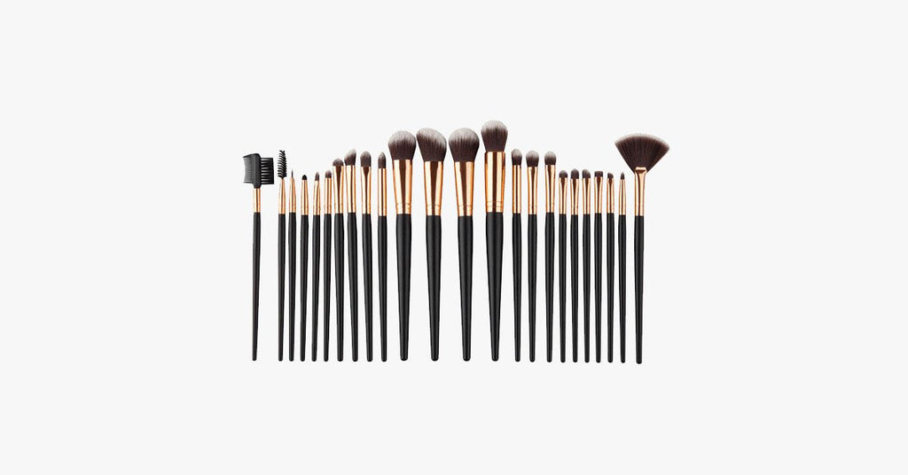 Avtoit | 24-piece Pro Black Brush Set