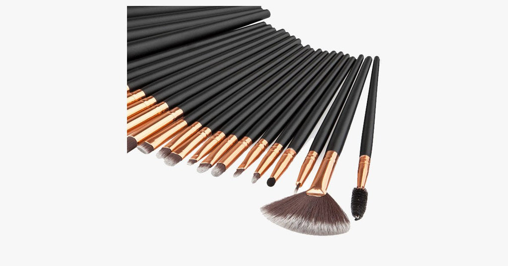 Avtoit | 24-piece Pro Black Brush Set