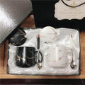 Avtoit | Elegant Marble Ceramic Coffee Mug Gift Set