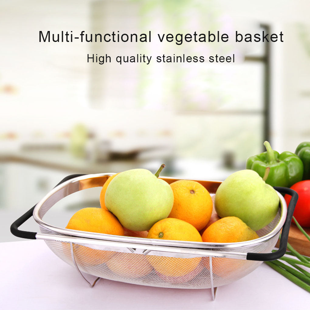 Avtoit | Retractable Oval Sink Drain Basket