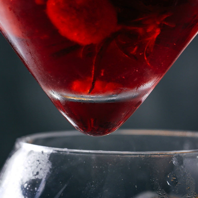 Avtoit | Crystal Iced Cone Cocktail Glass