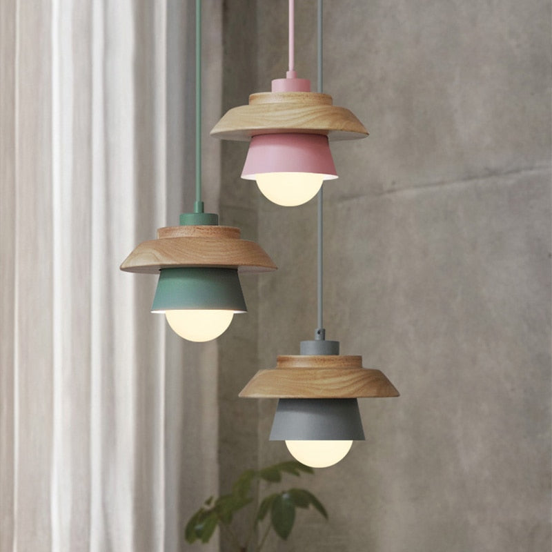 Avtoit | Modern Nordic Wooden Pendant Light