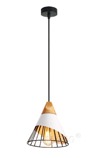 Avtoit | Modern Wooden Cone Pendant Lights