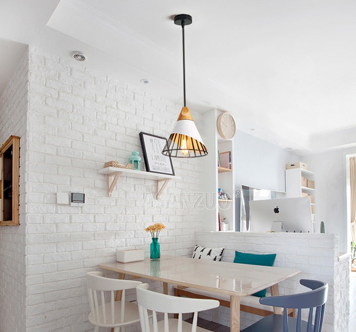 Avtoit | Modern Wooden Cone Pendant Lights