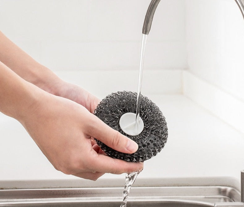 Avtoit | Easy Dishwashing Stainless Steel Ball Brush
