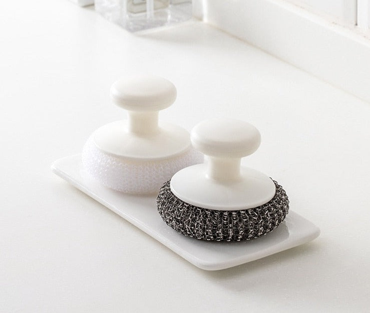Avtoit | Easy Dishwashing Stainless Steel Ball Brush