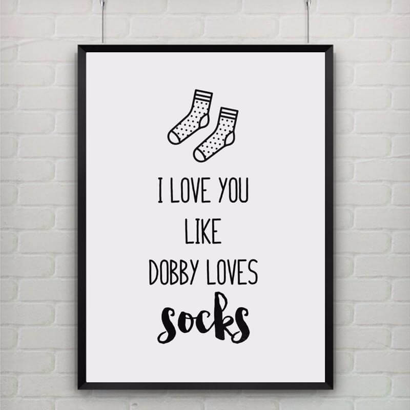 Avtoit | Dobby Cute Quotes Poster