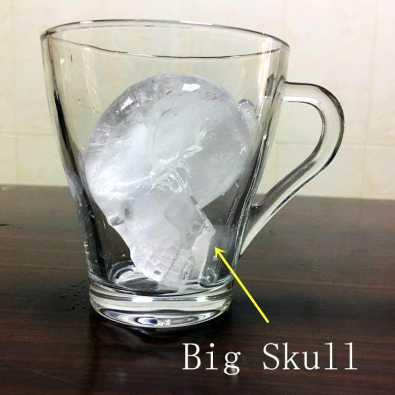 Avtoit | Big Skull Shape 3D Ice Cube Mold