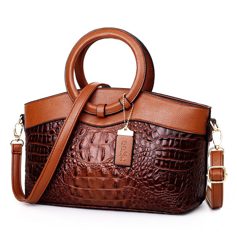 Avtoit | Leather Crocodile Bag – with handcrafted details