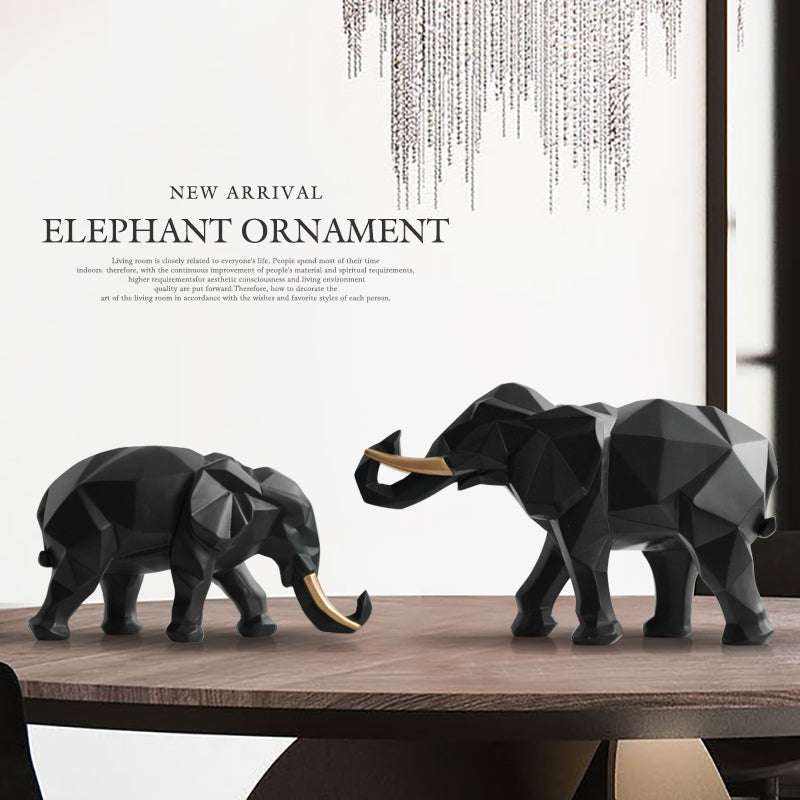 Avtoit | Elegant Resin Modern Elephant Statue