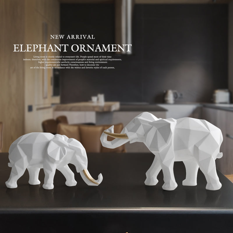 Avtoit | Elegant Resin Modern Elephant Statue