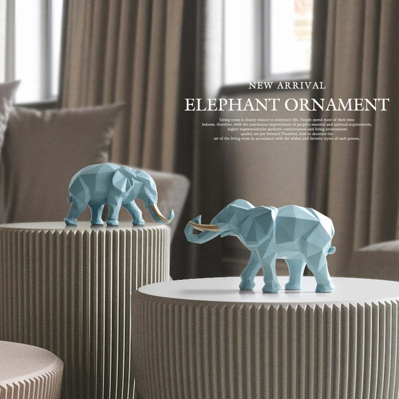 Avtoit | Elegant Resin Modern Elephant Statue