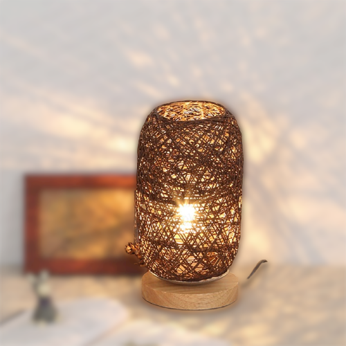 Avtoit | Table lamp made of rattan wood