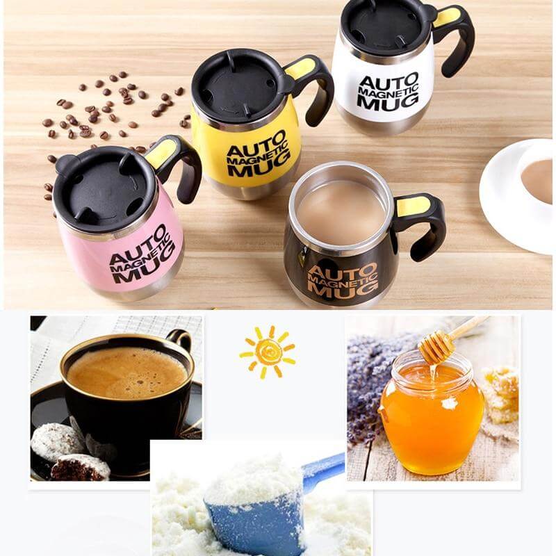 Avtoit | Portable Self Stirring Coffee Mugs
