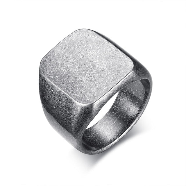 Avtoit | Cool Fashion Individuality Signet Ring for Men