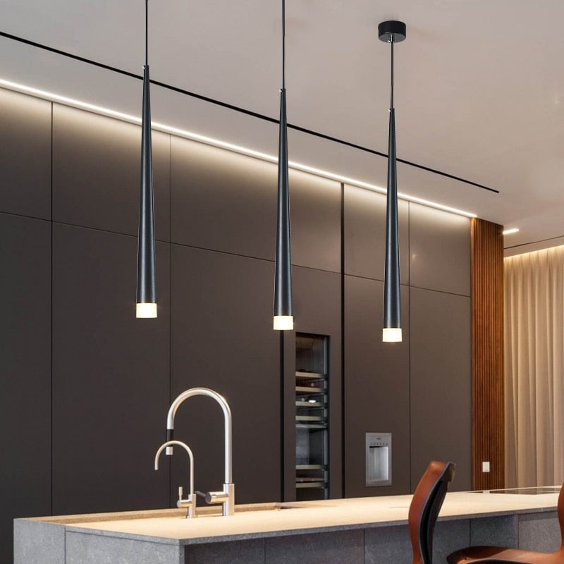 Avtoit | Nordic Long Downlight Elegant Led Chandelier