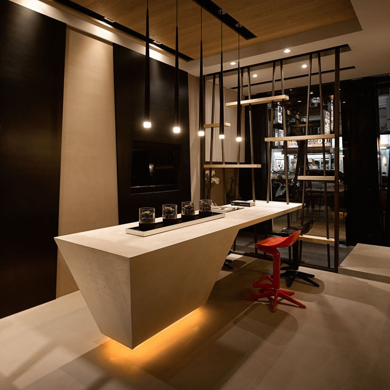 Avtoit | Nordic Long Downlight Elegant Led Chandelier