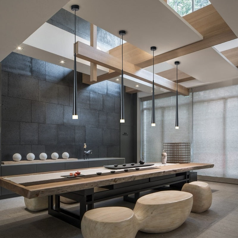 Avtoit | Nordic Long Downlight Elegant Led Chandelier