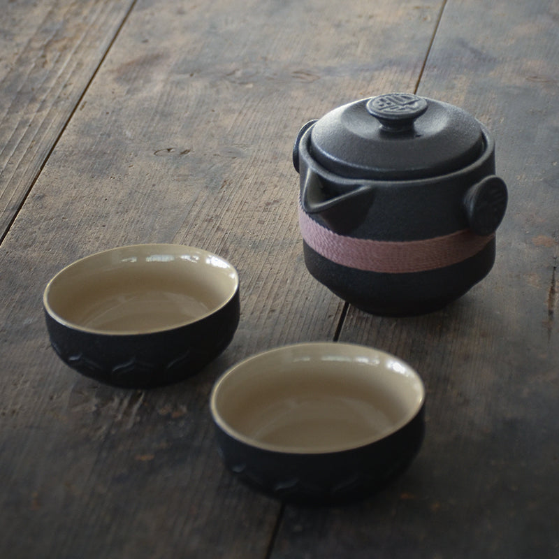 Avtoit | Elegant Ceramic Vintage Travel Teapot