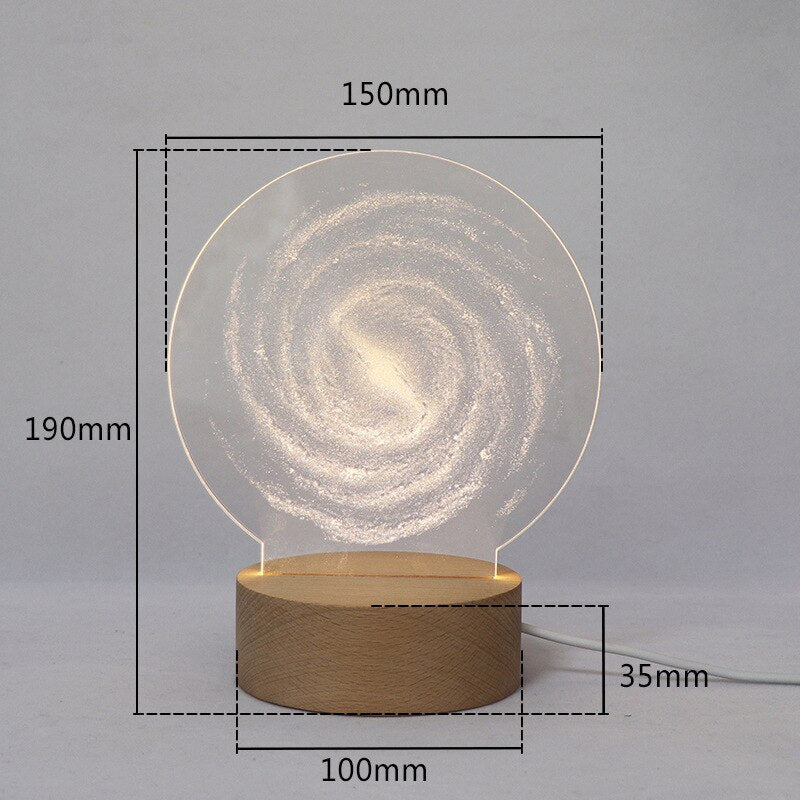 Avtoit | 3D LED Moon Lamp Atmosphere Night Lights