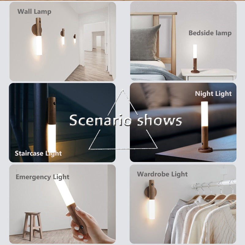 Avtoit | Wireless LED Smart Sensor Night Wall Lamp
