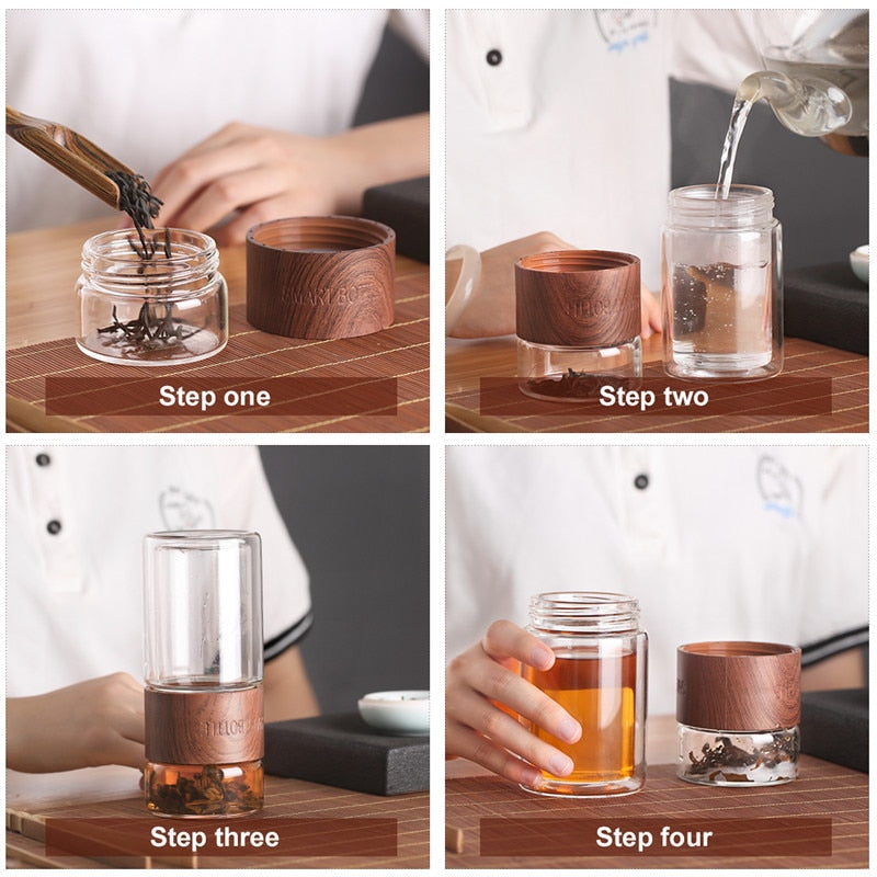 Avtoit | Simple Portable Glass Tea Infuser