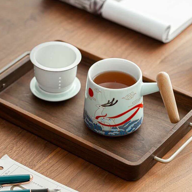 Avtoit | Ceramic Artsy Tea Cup