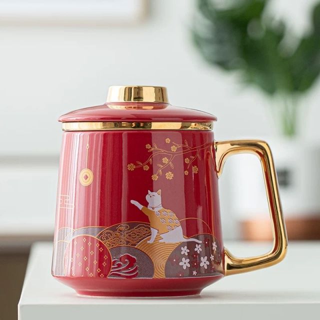 Avtoit | Ceramic Artsy Tea Cup