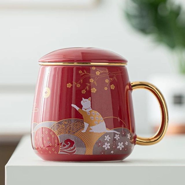 Avtoit | Ceramic Artsy Tea Cup
