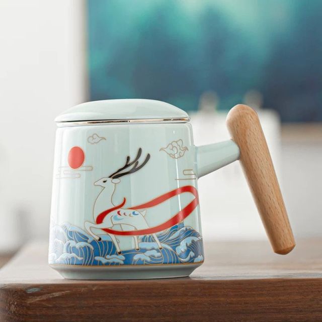 Avtoit | Ceramic Artsy Tea Cup