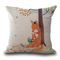 Avtoit | Fox Pattern Cushion Pillow Cases