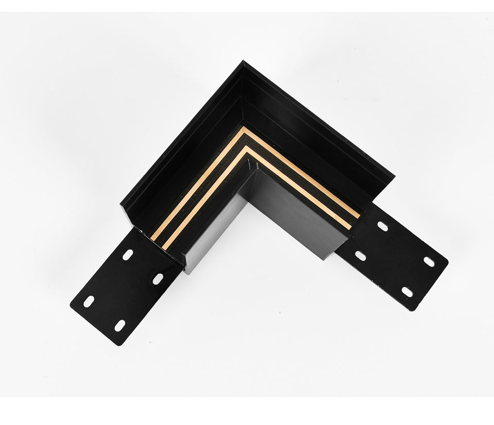 Avtoit | Wall-Mounted Black Continuous Magnetic Track System Light