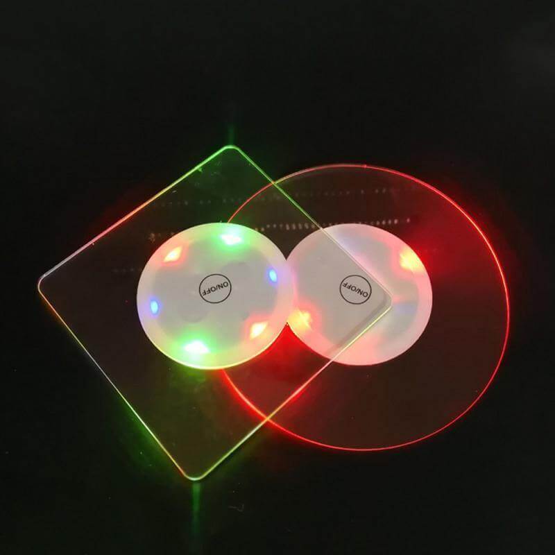 Avtoit | Acrylic Ultra-Thin LED Coaster
