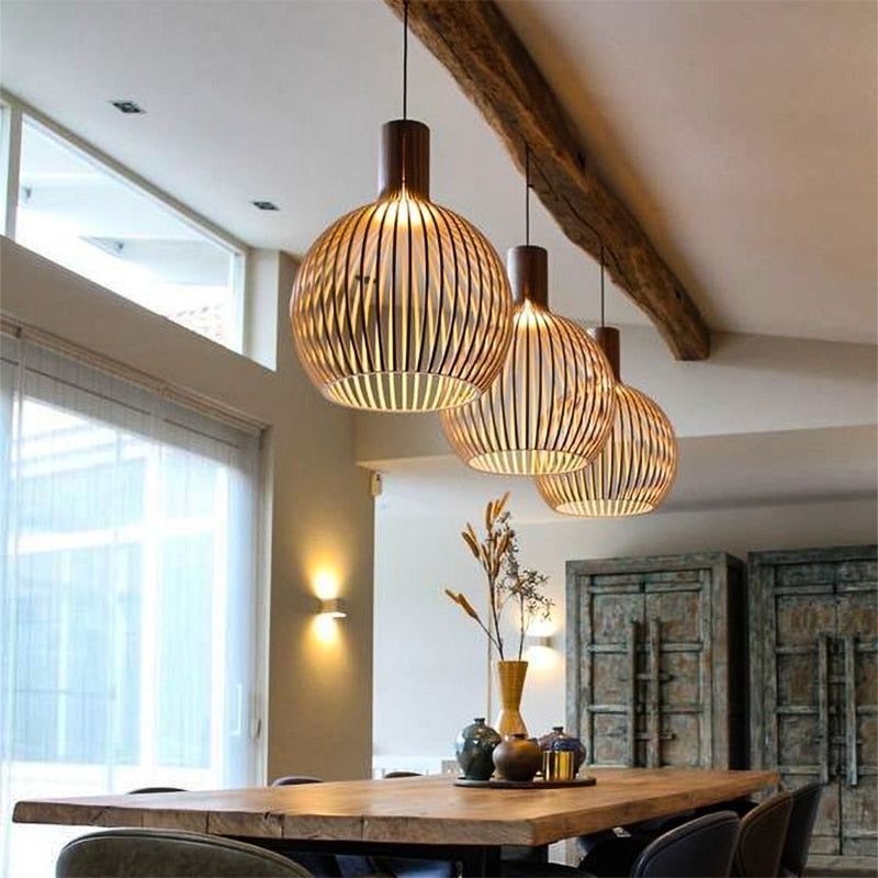 Avtoit | Handmade Wooden Pendant Light