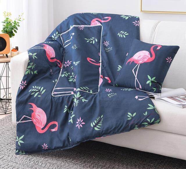 Avtoit | 2In1 Colorful Cartoon Pillow Blanket