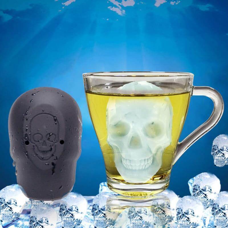 Avtoit | Big Skull Shape 3D Ice Cube Mold