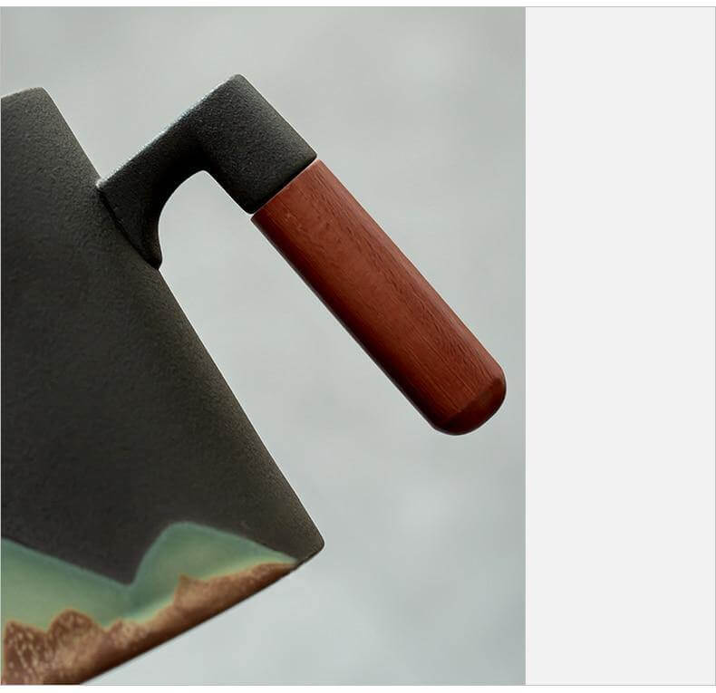 Avtoit | Mountain Art Ceramic Tea Mugs With Filter