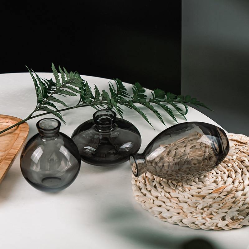 Avtoit | TrioVase Glass Vases Set | Stylish Design | Perfect Decoration | Available in various colors