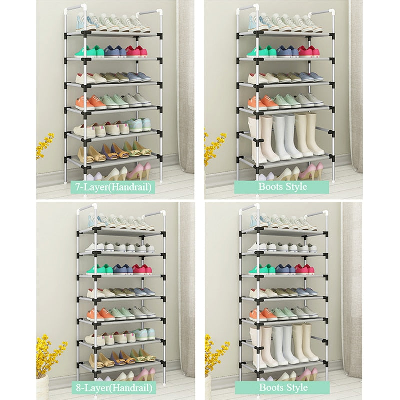 Avtoit | Adjustable 30 Pair Shoe Rack Space Saving Storage Organizer