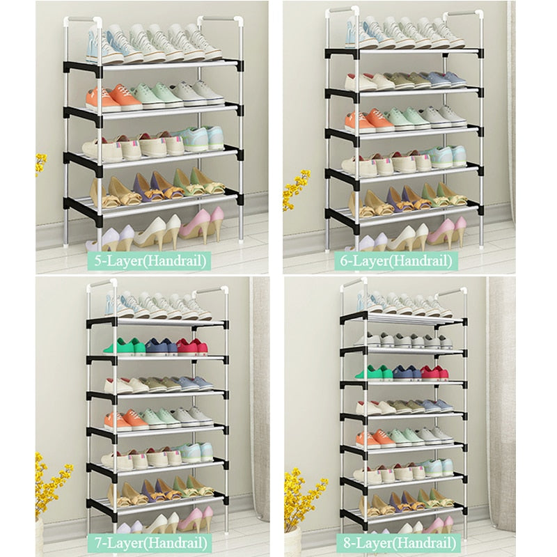 Avtoit | Adjustable 30 Pair Shoe Rack Space Saving Storage Organizer