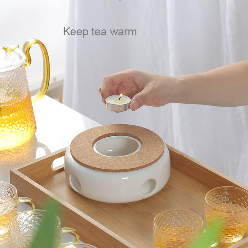 Avtoit | Mini Portable Ceramic Candle Teapot Warmer