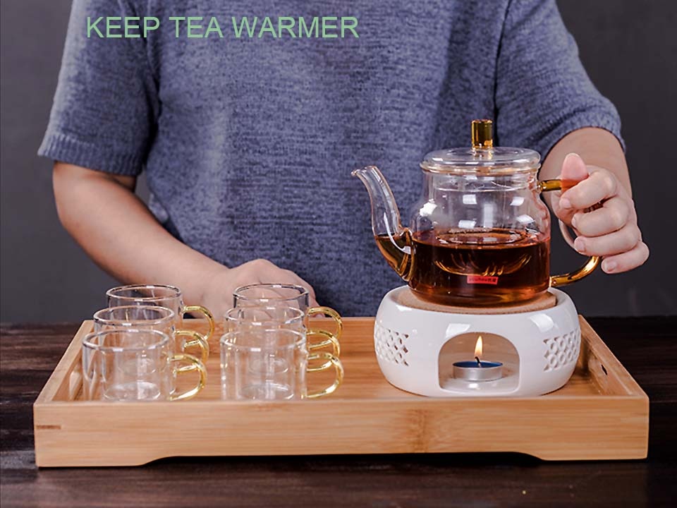 Avtoit | Mini Portable Ceramic Candle Teapot Warmer