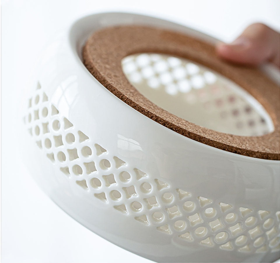 Avtoit | Mini Portable Ceramic Candle Teapot Warmer