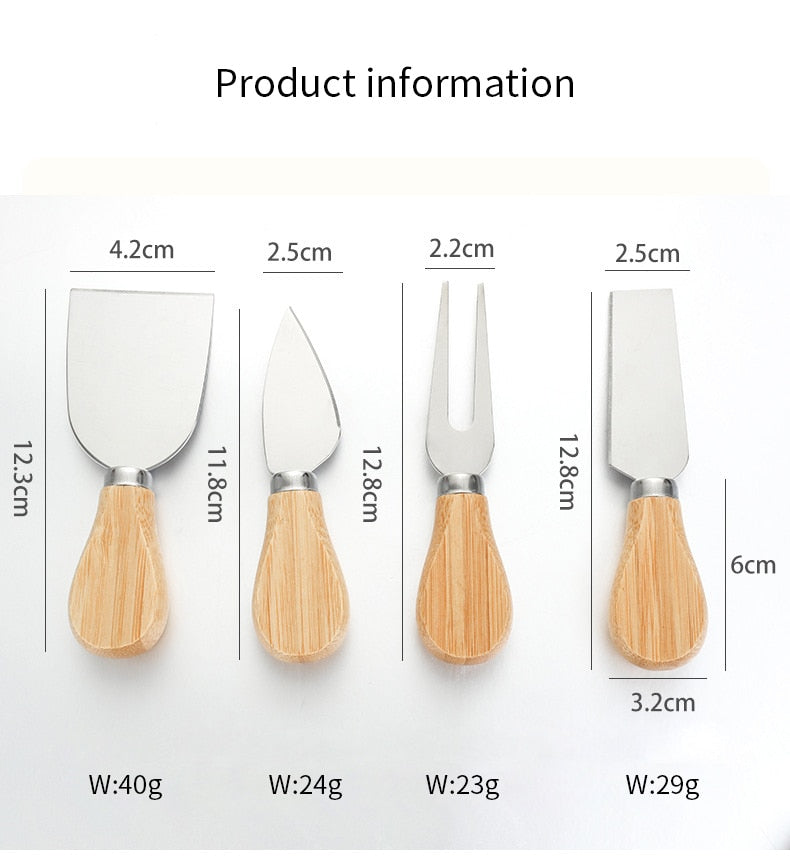 Avtoit | Wooden Bamboo Cutting Board Set