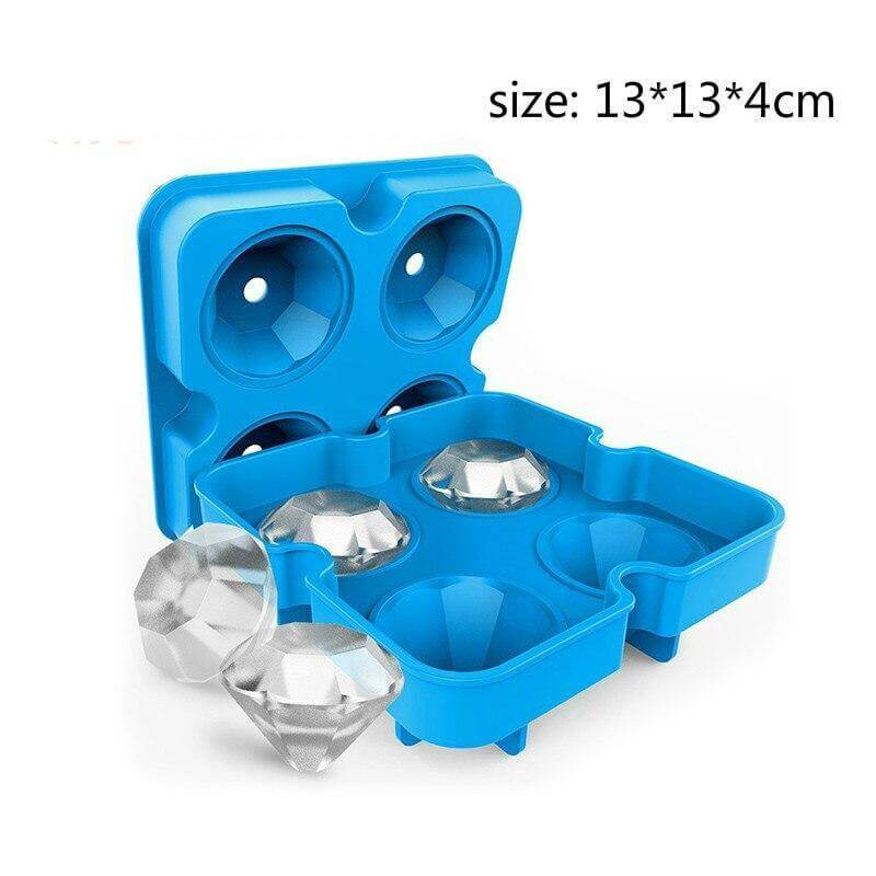 Avtoit | Diamond Shape 3D Ice Cube Mold Tray
