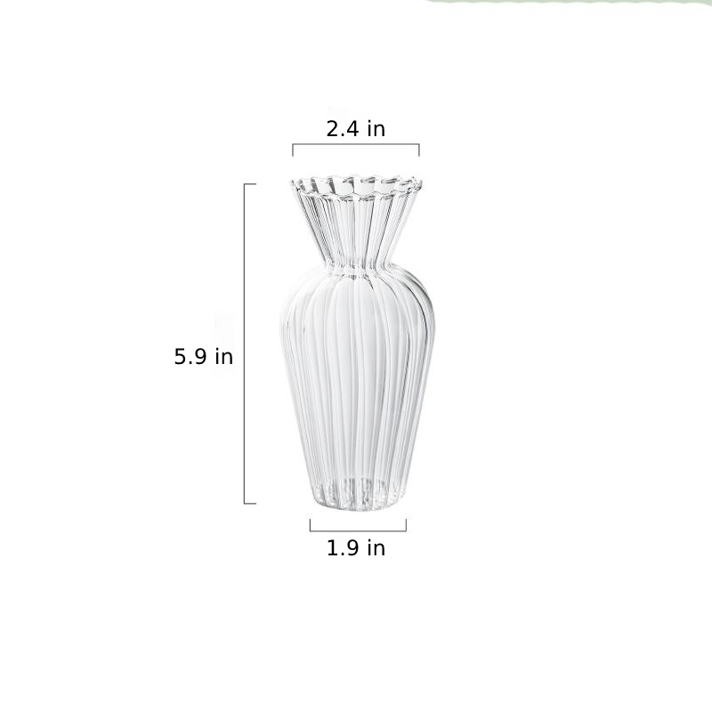Avtoit | Petal-Textured-Glass Accents & Vases