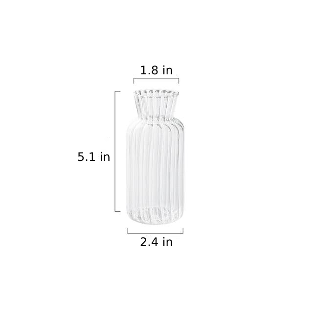 Avtoit | Petal-Textured-Glass Accents & Vases